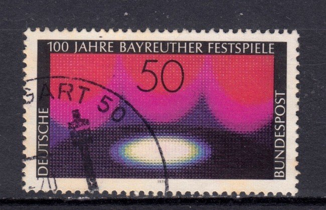 1976 - GERMANIA FEDERALE - FESTIVAL TEATRO BAYEREUTH - USATO - LOTTO/31464U