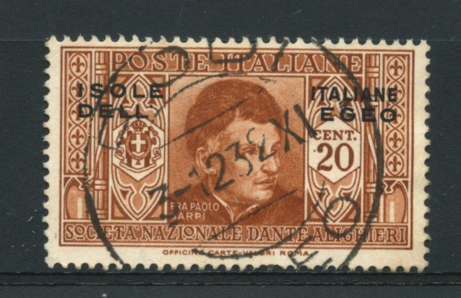 1932 - LOTTO/14069C - EGEO - 20c. PRO DANTE ALIGHIERI - USATO