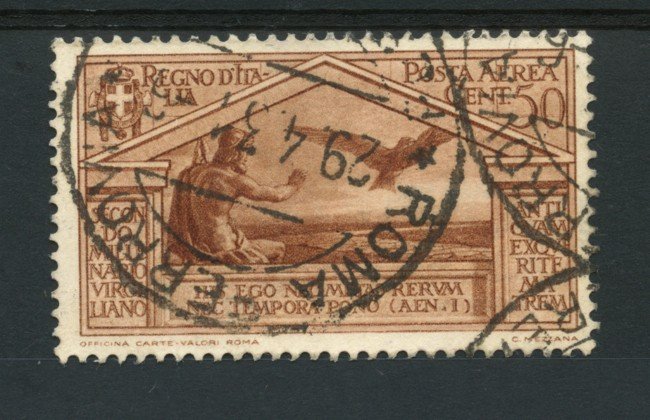 1930 - LOTTO/14778 - REGNO - 50 CENT. POSTA AEREA VIRGILIO - USATO