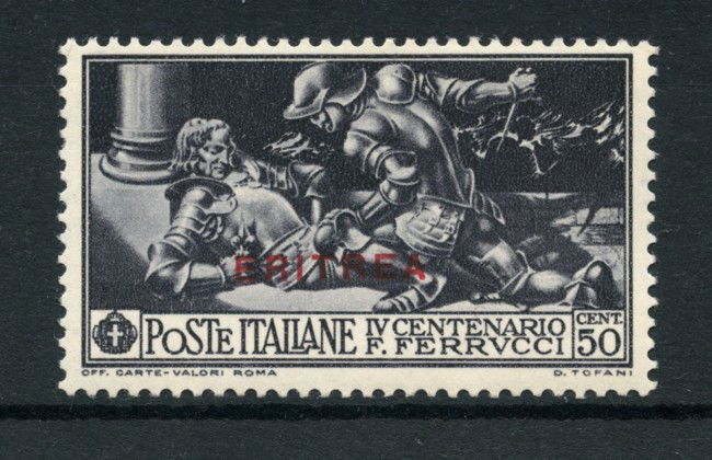 1930 - LOTTO/14981 - ERITREA - 50 CENT. F. FERRUCCI - NUOVO