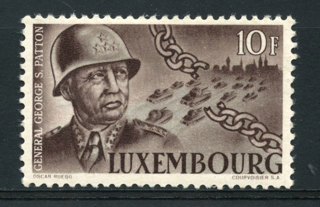1947 - LOTTO/15030 - LUSSEMBURGO - 10 Fr. GENERALE PATTON - LING.