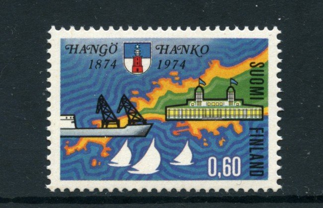 1974 - LOTTO/22157 - FINLANDIA - 60p. CITTA' DI HANKO -  NUOVO
