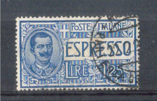 1925 - LOTTO/REGEX12U - REGNO - ESPRESSO 1,25 LIRE - USATO