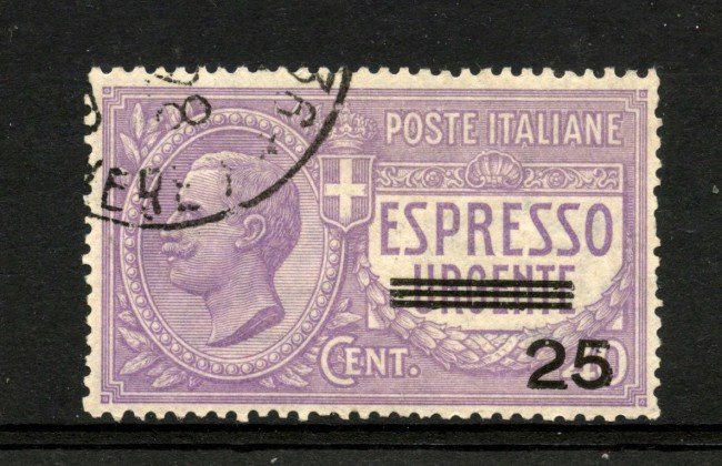 1917 - REGNO - LOTTO/40094 - ESPRESSO 25 SU 40 CENT. - USATO
