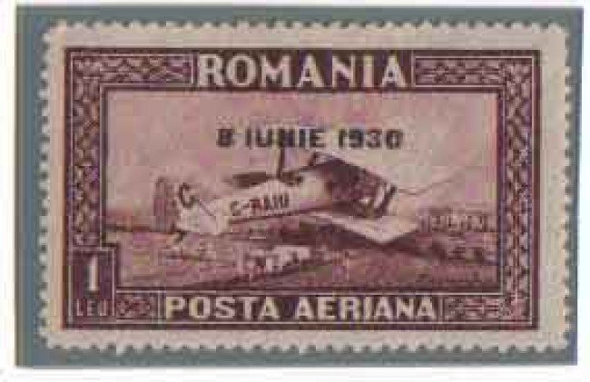 1930 - LOTTO/3665 - ROMANIA - POSTA AEREA - TL