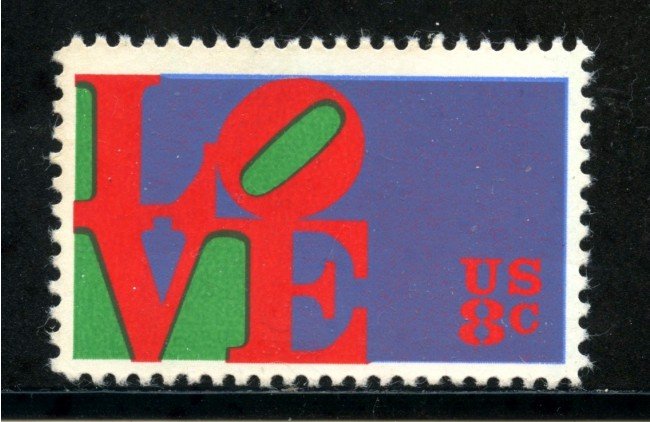 1973 - STATI UNITI - 8c. LOVE - NUOVO - LOTTO/29300