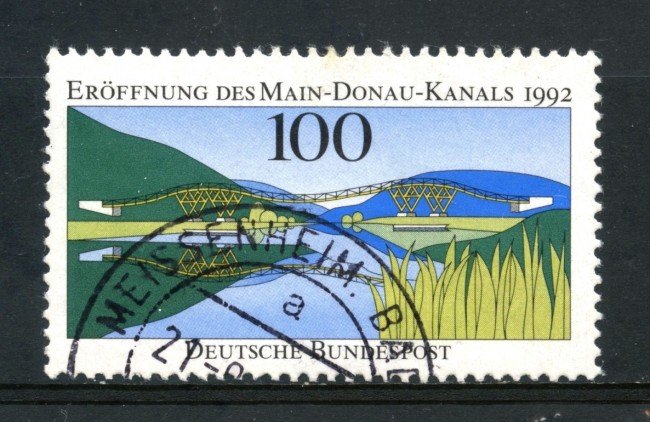 1992 - LOTTO/19032U - GERMANIA - CANALE MENO DANUBBIO - USATO