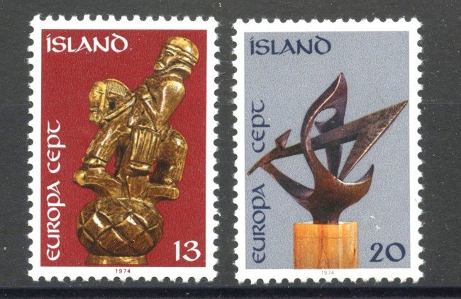 1974 - LOTTO/41297 - ISLANDA - EUROPA 2v. - NUOVI