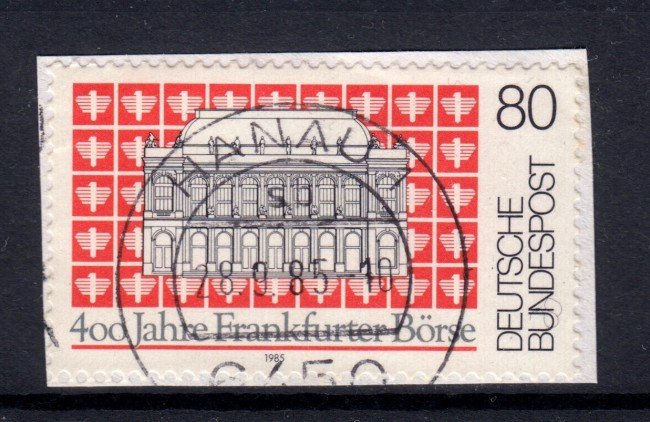 1985 - GERMANIA FEDERALE - BORSA DI FRANCOFORTE - USATO - LOTTO/31359U
