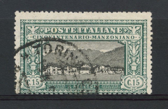 1923 - LOTTO/16349 - REGNO - 15 cent. A. MANZONI - USATO