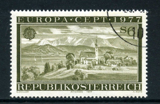 1977 - AUSTRIA - EUROPA TURISMO - USATO - LOTTO/28090