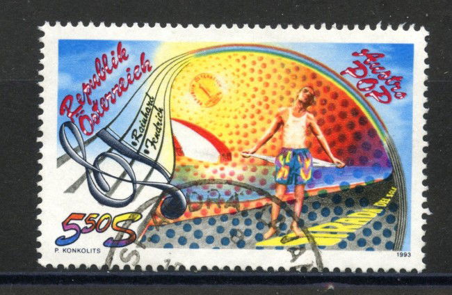 1993 - AUSTRIA - AUSTROPOP - USATO - LOTTO/39650