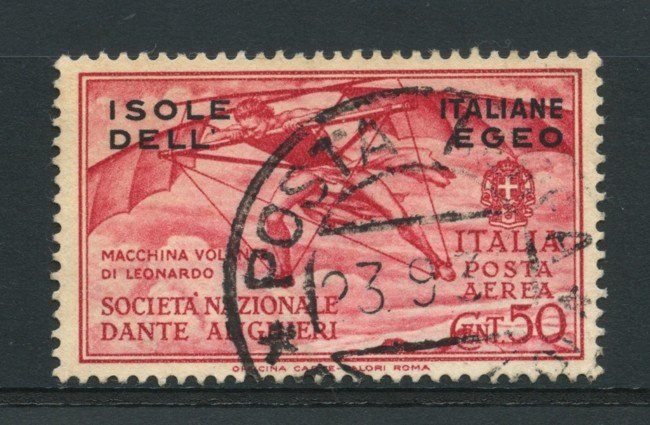 1932 - LOTTO/14067 - EGEO - 50c. POSTA AEREA - USATO