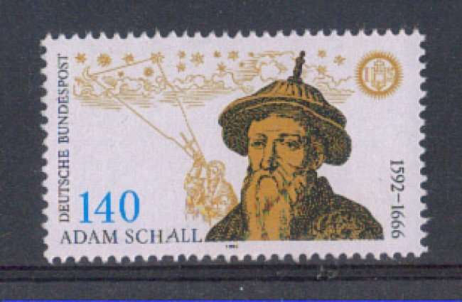 1992 - LOTTO/5313 - GERMANIA FEDERALE - ADAM SCHALL  1v.