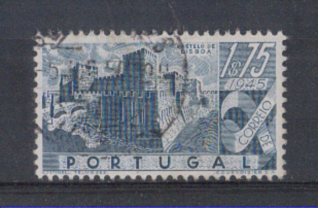 1946 - LOTTO/9720FU - PORTOGALLO - 1,75e. CASTELLI - USATO