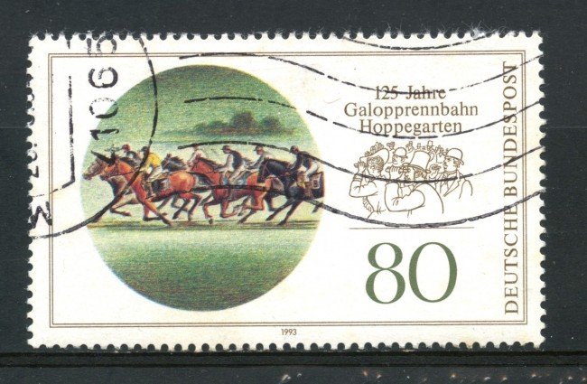1993 - LOTTO/19057U - GERMANIA - IPPODROMO HOPPERGART - USATO
