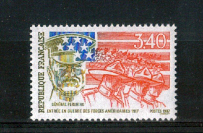 1987 - LOTTO/FRA2474N - FRANCIA - GENERALE PERSHING - NUOVO