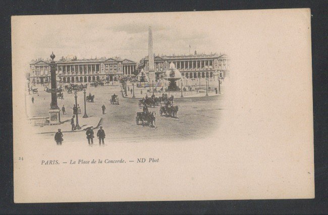 FRANCIA - 1900 - PARIS - PLACE DE LA CONCORDE - LBF/1311
