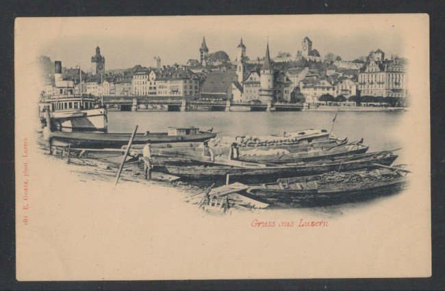 SVIZZERA - 1900 - LUZERN - GRUS AUSS - LBF/1315