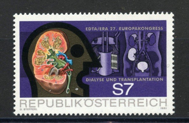 1990 - AUSTRIA - DIALISI E TRAPIANTO - NUOVO - LOTTO/39608