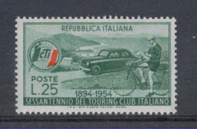 1954 - LOTTO/6240 - REPUBBLICA - TOURING CLUB