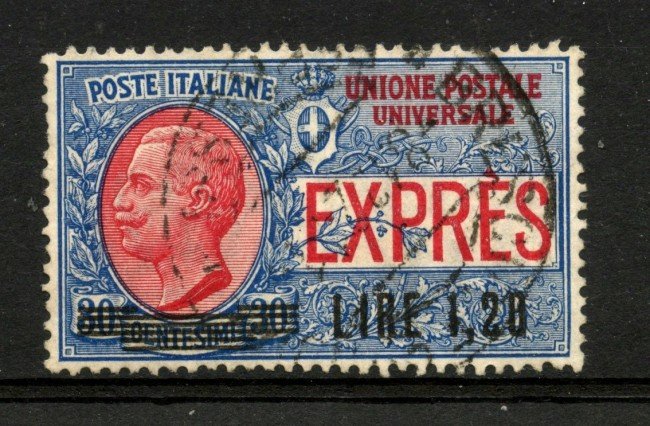 1921 - REGNO - LOTTO/40095 - ESPRESSO 1,20 SU 30 cent - USATO