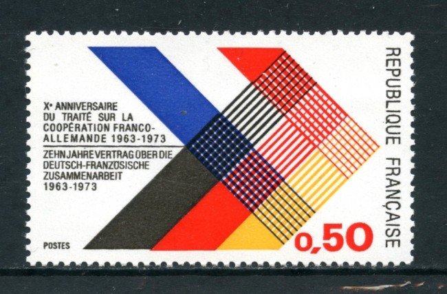 1973 - FRANCIA - COOPERAZIONE FRANCO-TEDESCA - NUOVO - LOTTO/26053