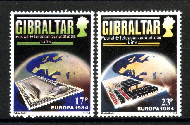 1984 - LOTTO/41274 - GIBILTERRA - EUROPA 2v. - NUOVI