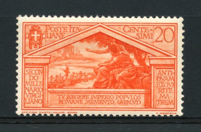 1930 - LOTTO/14357 - REGNO - 20c. BIMILLENARIO DI VIRGILIO - NUOVO