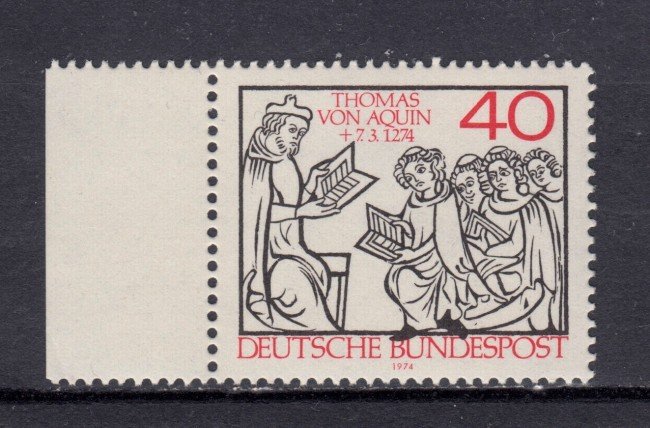 1974 - GERMANIA FEDERALE - S.TOMMASO D'AQUINO - NUOVO - LOTTO/31506