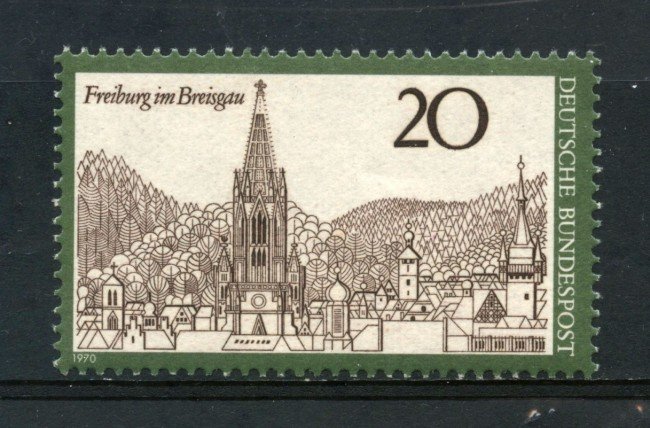 1970 - GERMANIA - VEDUTA DI FRIBURGO - NUOVO - LOTTO/310138