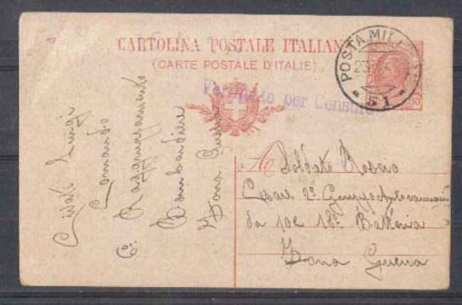 1918 - LBF/1466 - POSTA MILITARE 51