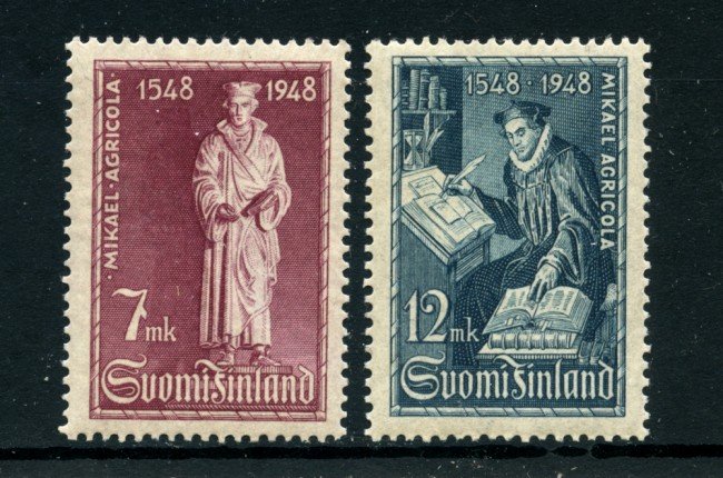 1948 - LOTTO/24173 - FINLANDIA - PRIMA EDIZIONE DEL NUOVO TESTAMENTO 2v. - LING.