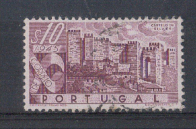 1946 - LOTTO/9720AU - PORTOGALLO - 10c. CASTELLI - USATO