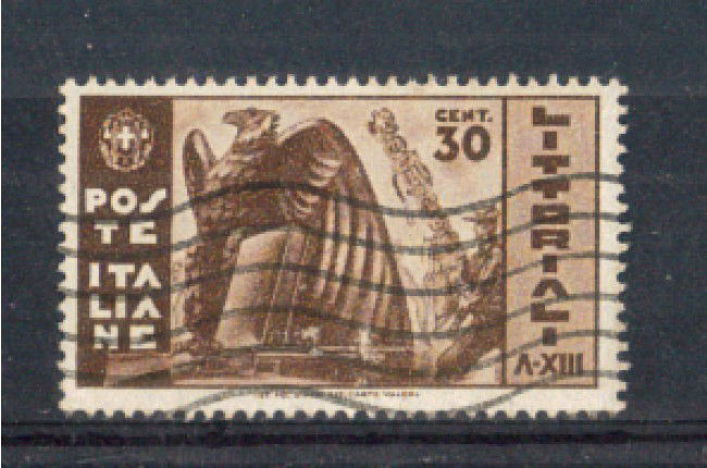 1935 - LOTTO/REG378U - REGNO - 30c. LITTORIALI - USATO