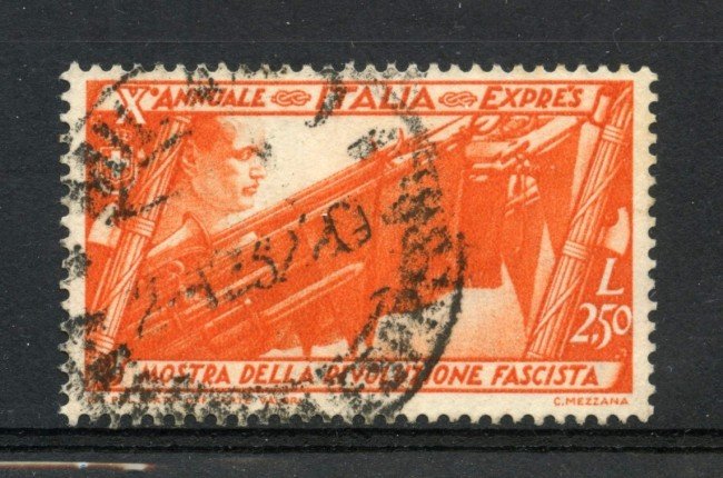 1932 - REGNO - 2,50 LIRE ESPRESSO MARCIA SU ROMA - USATO - LOTTO/24596