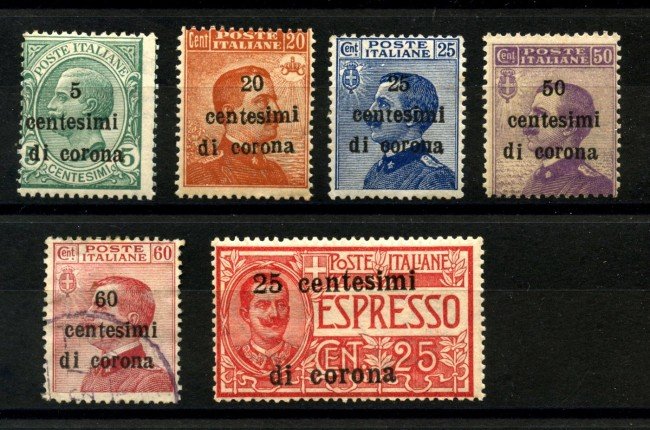 1919 - TRENTO E TRIESTE - LOTTO/39695 - INSIEME DI 6 FRANCOBOLLI NUOVI - LOTTO/39695