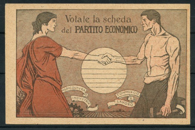 1919 - LOTTO/22949 - PARTITO ECONOMICO - CARTOLINA NUOVA