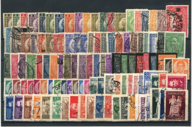  JUGOSLAVIA - LOTTO/43175 - COLLEZIONE DI 300 FRANCOBOLLI USATI E/O NUOVI LINGUELLATI