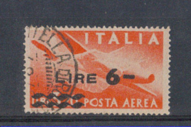 1947 - LOTTO/6032U - REPUBBLICA - POSTA AEREA 6 L. SU 3,20 L.
