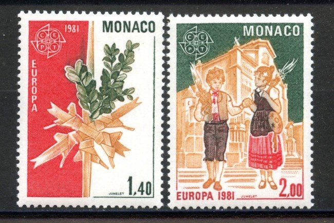 1981 - MONACO - LOTTO/41474 - EUROPA 2v. - NUOVI