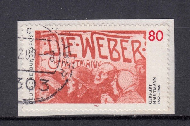 1987 - GERMANIA FEDERALE - G.HAUTPMANN - USATO - LOTTO/31330U