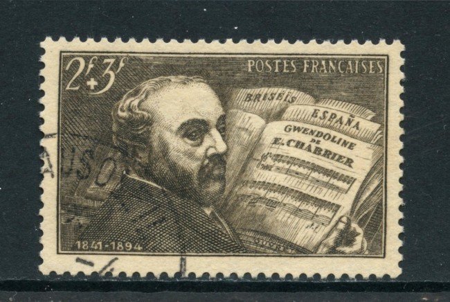 1942 - FRANCIA - EMMANUEL CHABRIER - USATO - LOTTO/28369