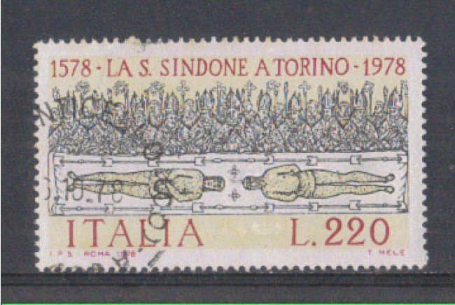 1978 - LOTTO/6683U - REPUBBLICA - SACRA SINDONE USATO