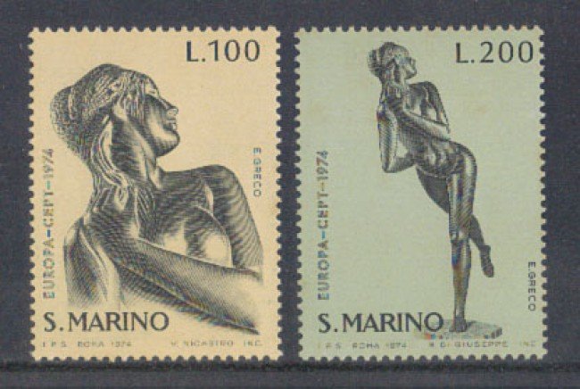 1974 - LOTTO/7950 - SAN MARINO - EUROPA