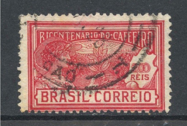1928 - BRASILE - 200r. COLTURA DEL CAFFE - USATO - LOTTO/28868