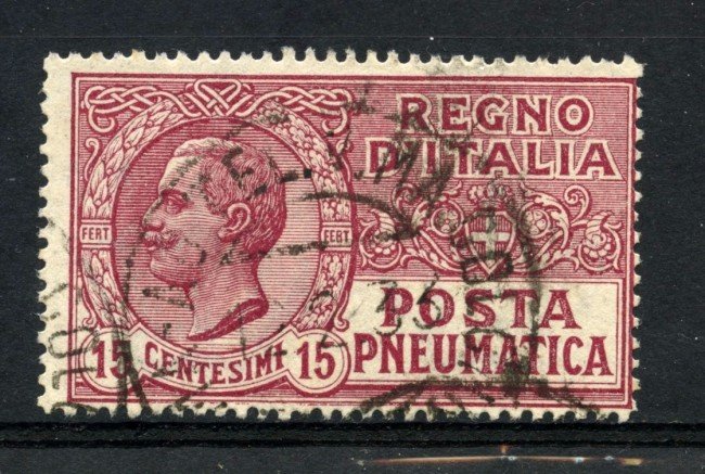 1921 - REGNO - 15c. POSTA PNEUMATICA  - USATO - LOTTO/30241