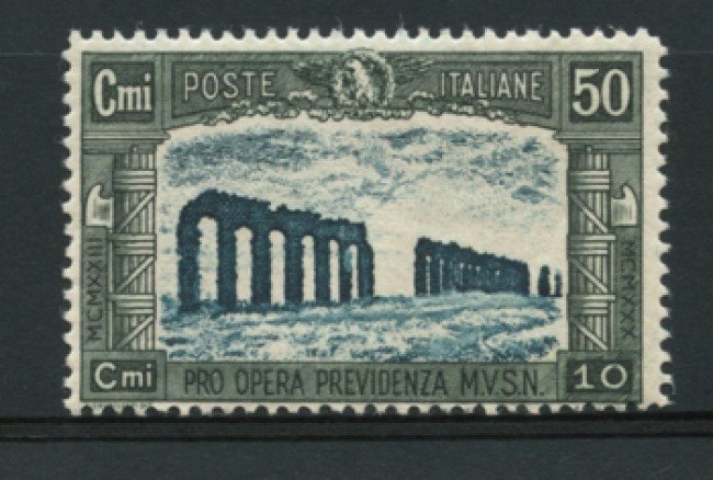 1930 - LOTTO/12047 - REGNO - 50+10c. PRO MILIZIA - NUOVO
