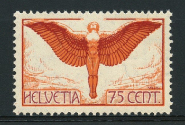 1924 - LOTTO/12183 - SVIZZERA - 75c. POSTA AEREA - NUOVO
