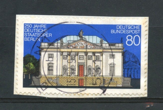 1992 - LOTTO/19026U - GERMANIA - OPERA DI BERLINO - USATO